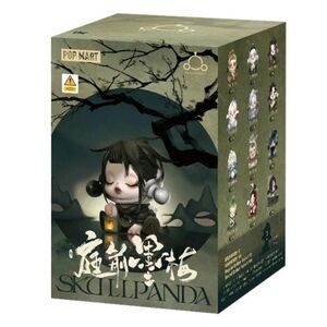 POP MART SKULLPANDA The Ink Plum Blossom Series Blind Box Action Figure